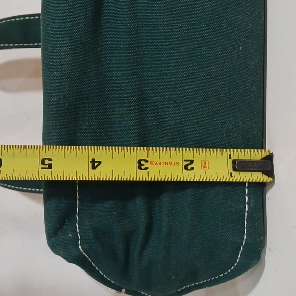 L.L .Bean Insulated Bag cream and green - Picture 11 of 12